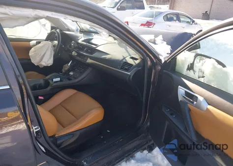 2012 Lexus Ct 200H Premium z USA, uszkodzony, nr VIN JTHKD5BH9C2058466